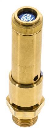 G 1/2'' Brass Pre-Set Safety Valve 10 bar (145.04 psi) DN 10