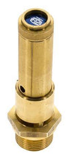 G 3/4'' Brass Pre-Set Safety Valve 16.5 bar (239.32 psi) DN 10
