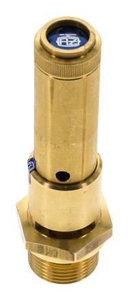 G 3/4'' Brass Pre-Set Safety Valve 18.1 bar (262.52 psi) DN 10