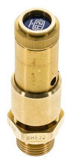 G 1/2'' Brass Pre-Set Safety Valve 2.2 bar (31.91 psi) DN 10