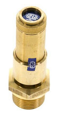G 3/4'' Brass Pre-Set Safety Valve 2.2 bar (31.91 psi) DN 10
