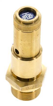 G 3/4'' Brass Pre-Set Safety Valve 2.3 bar (33.36 psi) DN 10