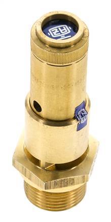 G 3/4'' Brass Pre-Set Safety Valve 2.3 bar (33.36 psi) DN 10