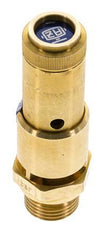 G 1/2'' Brass Pre-Set Safety Valve 2.5 bar (36.26 psi) DN 10