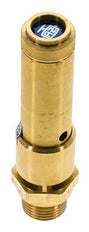 G 1/2'' Brass Pre-Set Safety Valve 33 bar (478.63 psi) DN 10