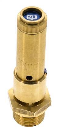 G 3/4'' Brass Pre-Set Safety Valve 34 bar (493.14 psi) DN 10