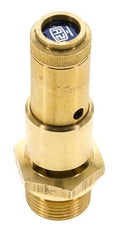 G 3/4'' Brass Pre-Set Safety Valve 3.1 bar (44.96 psi) DN 10
