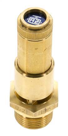 G 3/4'' Brass Pre-Set Safety Valve 3.8 bar (55.12 psi) DN 10