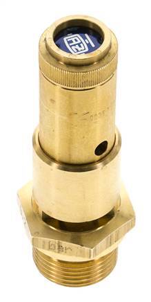 G 3/4'' Brass Pre-Set Safety Valve 3.8 bar (55.12 psi) DN 10
