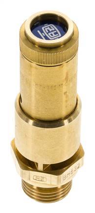 G 1/2'' Brass Pre-Set Safety Valve 4 bar (58.02 psi) DN 10