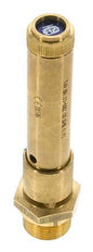 G 3/4'' Brass Pre-Set Safety Valve 40.5 bar (587.41 psi) DN 10