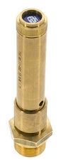 G 3/4'' Brass Pre-Set Safety Valve 42 bar (609.17 psi) DN 10