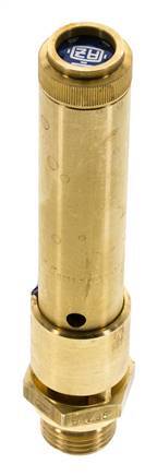 G 1/2'' Brass Pre-Set Safety Valve 45 bar (652.68 psi) DN 10
