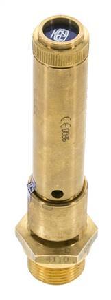 G 3/4'' Brass Pre-Set Safety Valve 45.5 bar (659.93 psi) DN 10