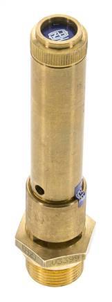 G 3/4'' Brass Pre-Set Safety Valve 46 bar (667.18 psi) DN 10