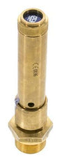 G 3/4'' Brass Pre-Set Safety Valve 46 bar (667.18 psi) DN 10