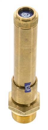 G 3/4'' Brass Pre-Set Safety Valve 48.5 bar (703.44 psi) DN 10