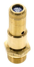 G 3/4'' Brass Pre-Set Safety Valve 7 bar (101.53 psi) DN 10