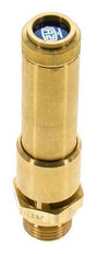G 1/2'' Brass Pre-Set Safety Valve 8.7 bar (126.18 psi) DN 10