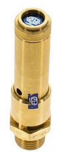 G 1/2'' Brass Pre-Set Safety Valve 9 bar (130.54 psi) DN 10