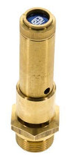 G 3/4'' Brass Pre-Set Safety Valve 9 bar (130.54 psi) DN 10