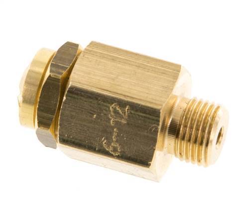 G 1/8'' Brass Adjustable Safety Valve 6-12 bar (87.02-174.05 psi)