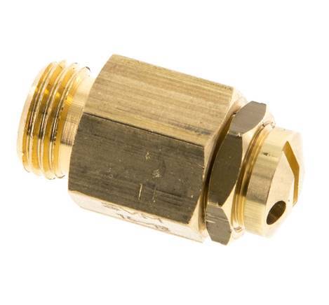 G 1/4'' Brass Adjustable Safety Valve 10-18 bar (145.04-261.07 psi)