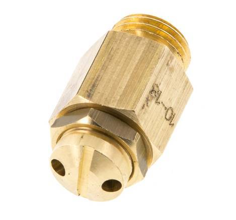 G 1/4'' Brass Adjustable Safety Valve 10-18 bar (145.04-261.07 psi)