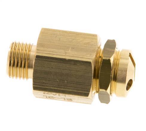 G 1/8'' Brass Adjustable Safety Valve 10-18 bar (145.04-261.07 psi)
