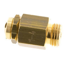 G 1/4'' Brass Adjustable Safety Valve 1-4 bar (14.50-58.02 psi)