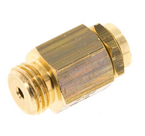 G 1/4'' Brass Adjustable Safety Valve 1-4 bar (14.50-58.02 psi)