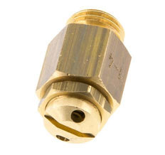 G 1/4'' Brass Adjustable Safety Valve 1-4 bar (14.50-58.02 psi)