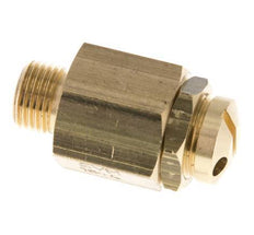 G 1/8'' Brass Adjustable Safety Valve 1-4 bar (14.50-58.02 psi)