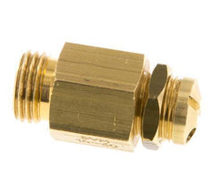 G 1/4'' Brass Adjustable Safety Valve 30-60 bar (435.11-870.22 psi)
