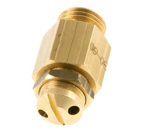 G 1/4'' Brass Adjustable Safety Valve 30-60 bar (435.11-870.22 psi)