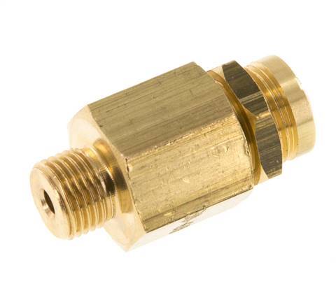 G 1/8'' Brass Adjustable Safety Valve 30-60 bar (435.11-870.22 psi)