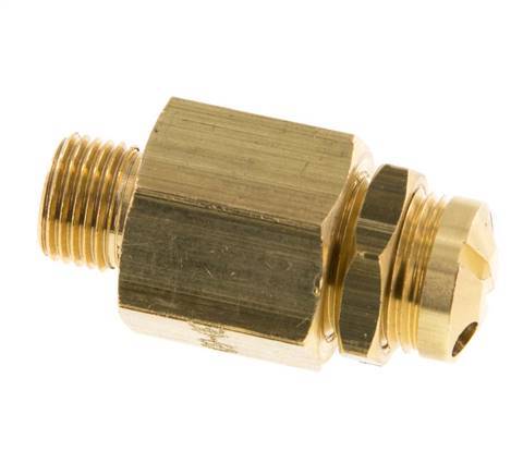 G 1/8'' Brass Adjustable Safety Valve 30-60 bar (435.11-870.22 psi)