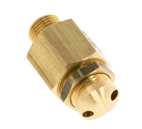 G 1/8'' Brass Adjustable Safety Valve 30-60 bar (435.11-870.22 psi)