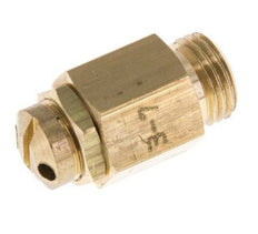 G 1/4'' Brass Adjustable Safety Valve 3-7 bar (43.51-101.53 psi)