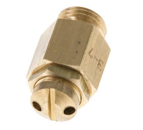 G 1/4'' Brass Adjustable Safety Valve 3-7 bar (43.51-101.53 psi)