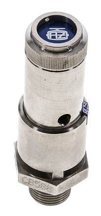 G 3/4'' Nickel-plated Brass Pre-Set Safety Valve 16 bar (232.06 psi) DN 10
