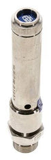 G 1/2'' Nickel-plated Brass Pre-Set Safety Valve 45 bar (652.68 psi) DN 10