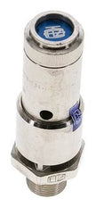 G 3/8'' Nickel-plated Brass Pre-Set Safety Valve 7 bar (101.53 psi) DN 10