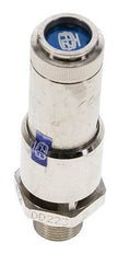 G 3/8'' Nickel-plated Brass Pre-Set Safety Valve 5 bar (72.52 psi) DN 10
