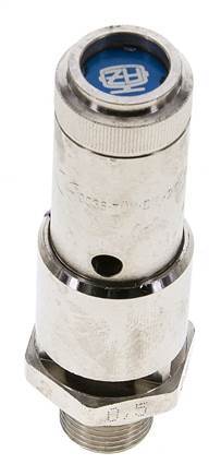 G 3/8'' Nickel-plated Brass Pre-Set Safety Valve 5 bar (72.52 psi) DN 10