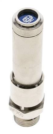 G 1/2'' Nickel-plated Brass Pre-Set Safety Valve 28 bar (406.11 psi) DN 10