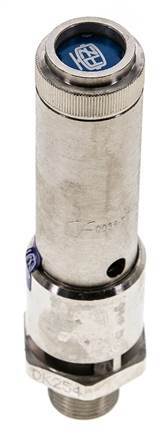 G 3/8'' Nickel-plated Brass Pre-Set Safety Valve 11 bar (159.54 psi) DN 10