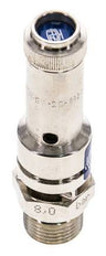 G 3/8'' Nickel-plated Brass Pre-Set Safety Valve 1 bar (14.5 psi) DN 8
