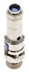 G 3/8'' Nickel-plated Brass Pre-Set Safety Valve 6 bar (87.02 psi) DN 8