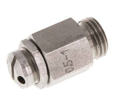 G 1/4'' Stainless steel 303 Adjustable Safety Valve 0.5-1 bar (7.25-14.50 psi)
